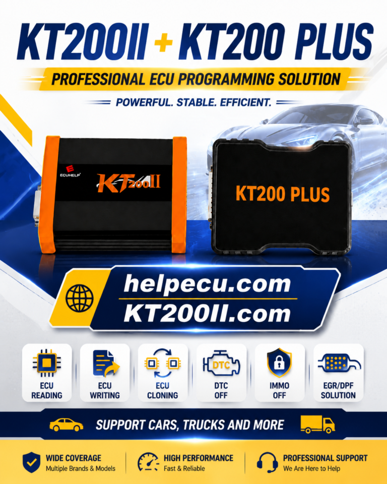 KT200II ECU Programming
