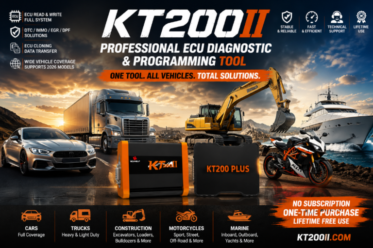KT200II TCU programming