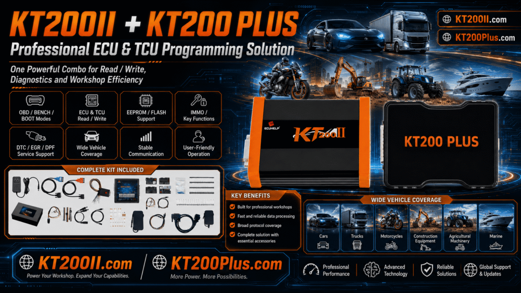 KT200II JTAG vs BDM ECU Programming Guide