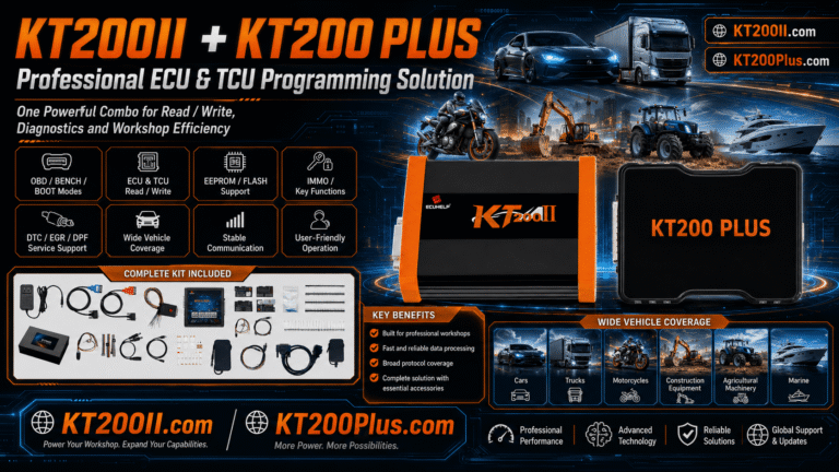 KT200II JTAG vs BDM ECU Programming Guide