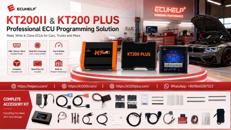 KT200II DQ250 DSG TCU programming guide for OBD Bench backup cloning and safe writing