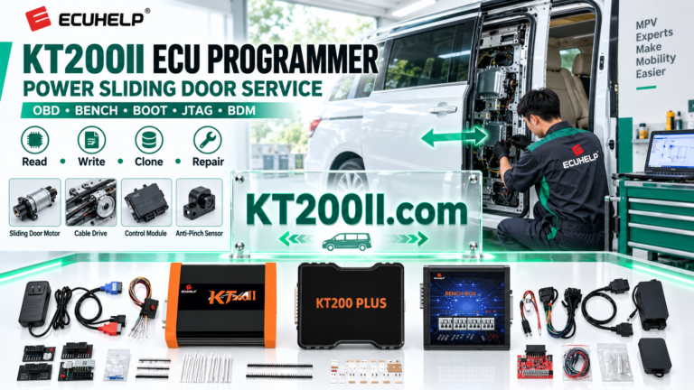 KT200II ECU Programmer ECU Cloning and Replacement Programming Guide