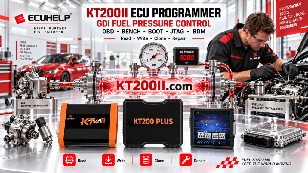 KT200II ECU Programmer ECU file management and backup guide